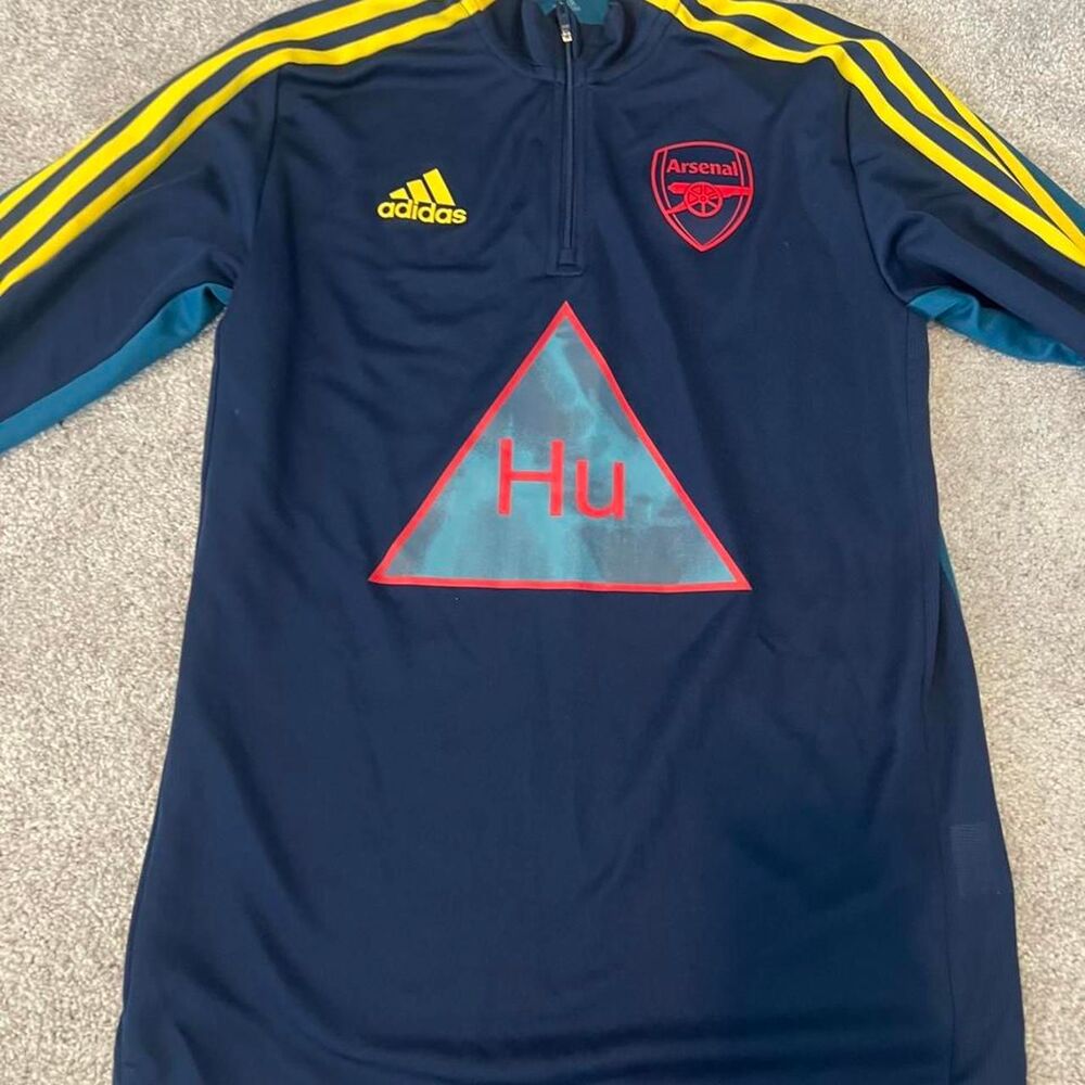 Arsenal Men's Navy and Blue Sweatshirt